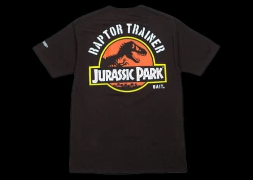 BAIT x Jurassic Park Raptor Trainer Tee Black