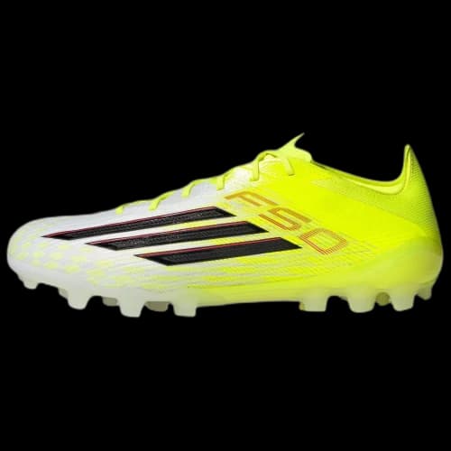 Adidas F50 ELITE AG Artificial Ground Artificial Turf Fabric Soccer Shoes Unisex Neon Yellow