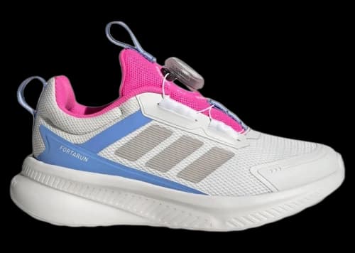 adidas Fortarun 4.0 Crystal White Grey Lucid Pink (PS)