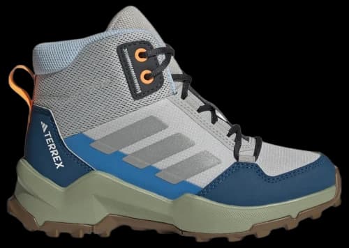adidas Terrex AX4R Mid Grey Reflective Silver Glow Blue (GS)