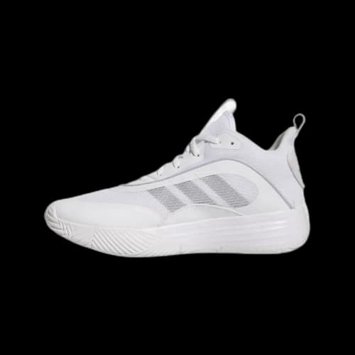 adidas Own The Game 3.0 White Silver Metallic Grey