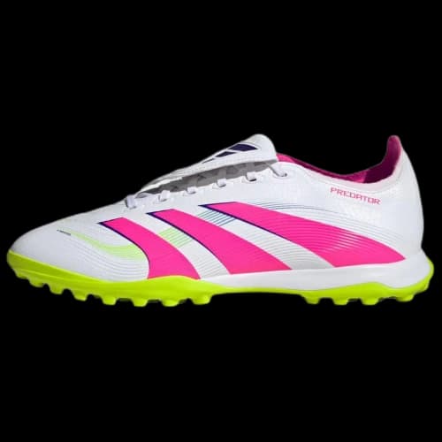 adidas Predator League Fold-Over Tongue Turf 'Lucid Pink Lucid Lemon'