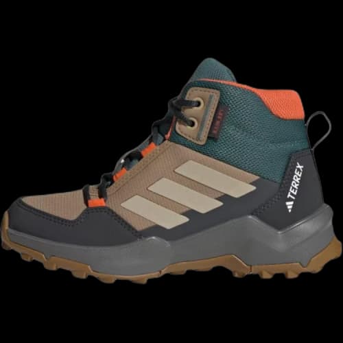 Adidas Terrex Ax4r Waterproof Mid top Outdoor Shoes Brown Kids'