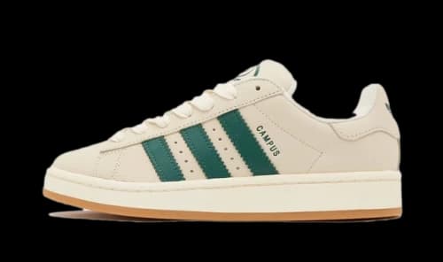 adidas Campus 00s Cream White Collegiate Green