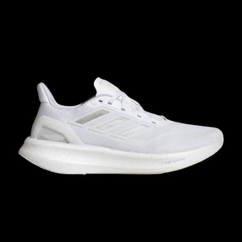 Adidas PUREBOOST 5 Fabric Slip Resistant, Abrasion Resistant, Rebound Running Shoes Men's White