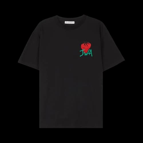 JW Anderson Strawberry Tee 'Black'