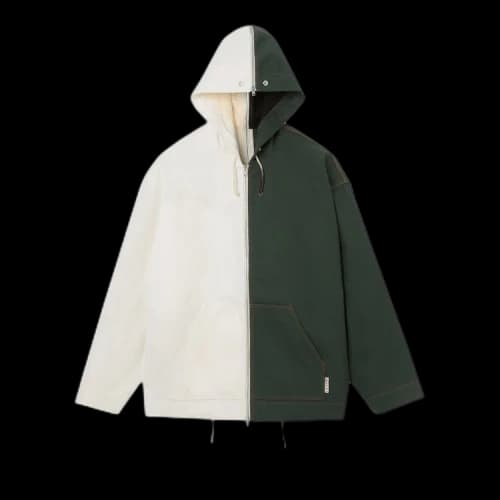 Marni Canvas Jacket 'Green/White'