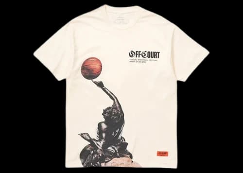 Just Don Off Court T-Shirt Cream