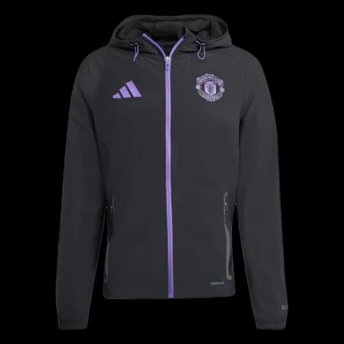 Adidas logo-print jacket