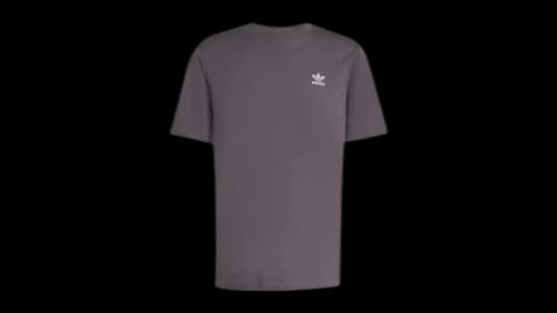 adidas Trefoil Essentials Tee Grey Strata