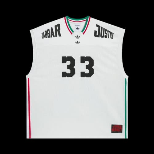 adidas x Willy Chavarria Jabbar Basketball Jersey Top Off White
