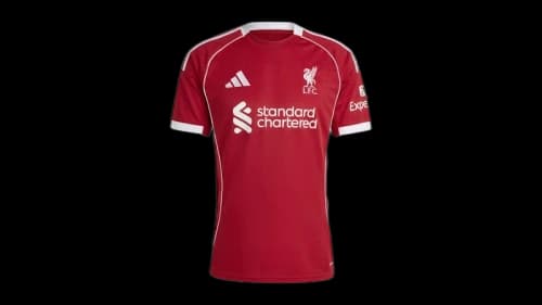 adidas Liverpool FC 25/26 Home Jersey Strawberry Red