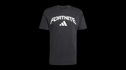 adidas Fortnite Logo Graphic T-Shirt Black