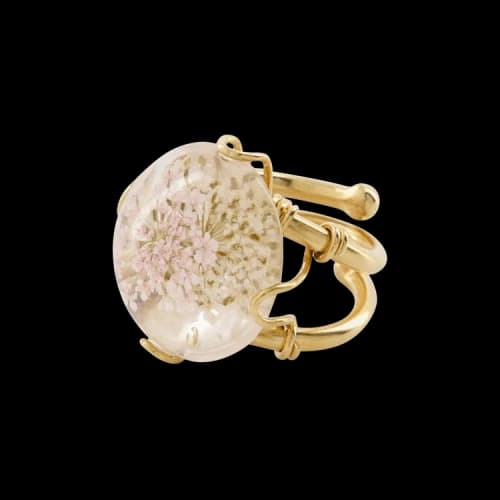 Marine Serre Casted Elixir Spiral Ring 'Gold'