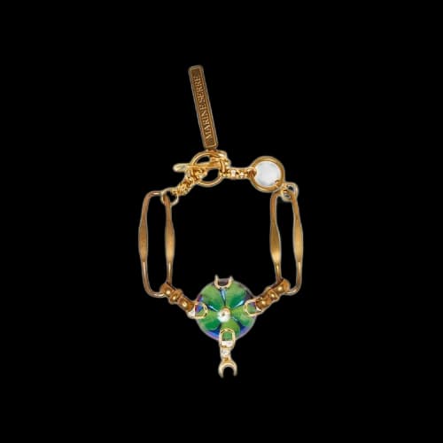 Marine Serre Elixir Gothic Bracelet 'Gold'