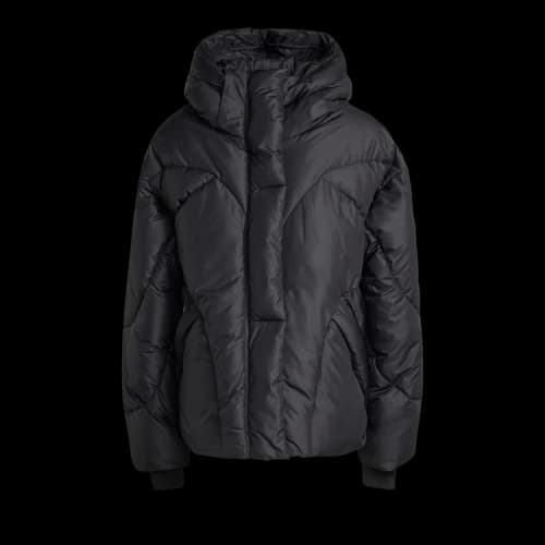 Adidas x Stella McCartney Mid Length Padded Winter Jacket 'Black'