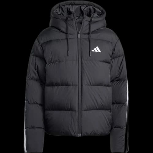 Adidas logo-detail puffer jacket