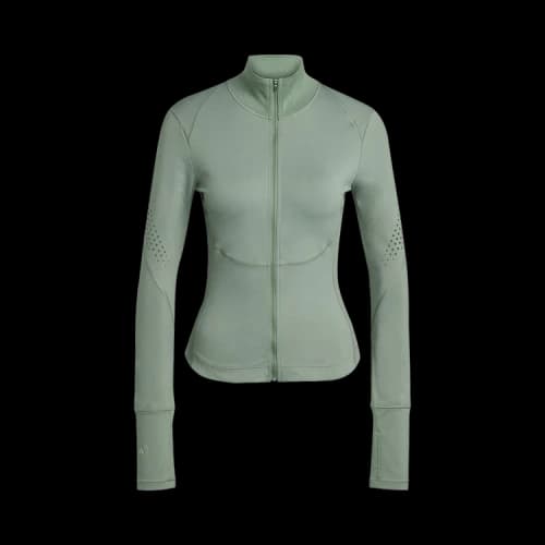 Adidas x Stella McCartney Training Midlayer 'Stone Green'