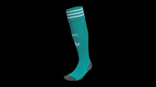 adidas Liverpool FC 25/26 Third Socks Sea Green