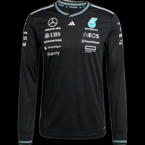 adidas x MERCEDES - AMG PETRONAS FORMULA ONE TEAM DriverAsia Sizing 's Jersey 'Black'