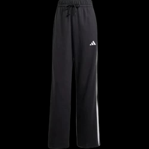Adidas Free Shipping With AdiClub Essentials 3 Stripes Open Hem French Terry Pants