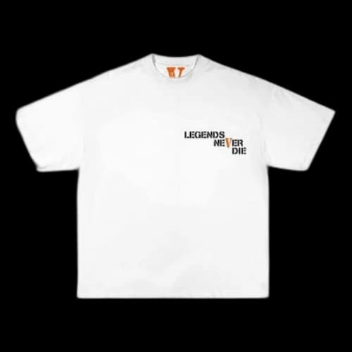 VLONE x Juice Wrld Butterfly T-Shirt 'White Orange'