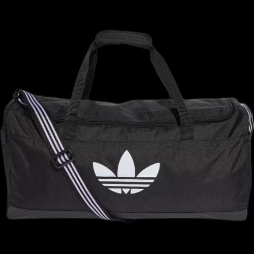 Adidas Originals logo-stripe duffle bag