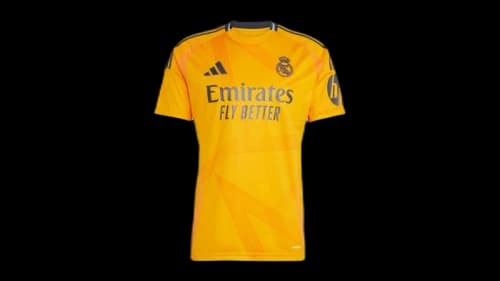 adidas Real Madrid 24/25 Away Jersey Crew Orange