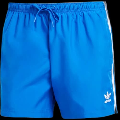 adidas Adicolor 3-Stripes 5-Inch Swim Shorts Blue