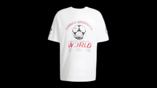 adidas 90s Graphic Tee White