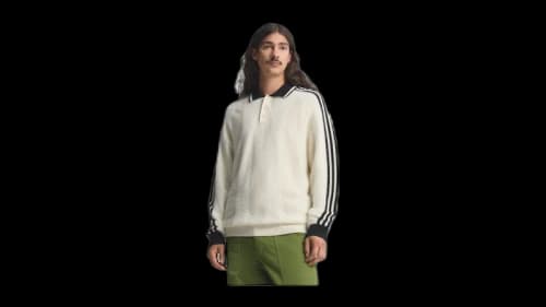 adidas Premium Knitted Jersey Cream White
