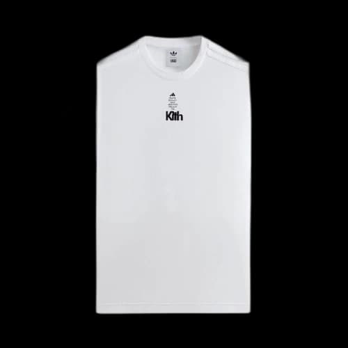 Kith x adidas Football Short Sleeve Tee White