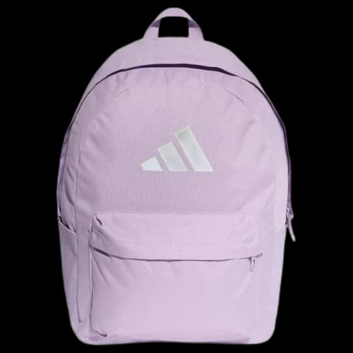 Adidas Polyester Backpack Unisex Light Purple & White