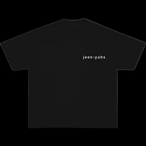 Kanye West x Creative Control Entertainment Jeen-Yuhs FLWR Short-Sleeve T-Shirt 'Black'