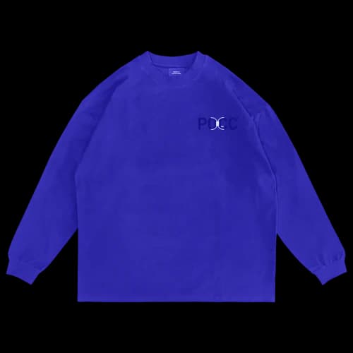 Kanye West x Creative Control Entertainment Pocc Long-Sleeve T-Shirt 'Blue'