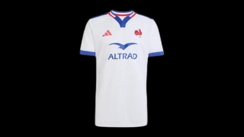 adidas France Rugby Alternate Replica Jersey White