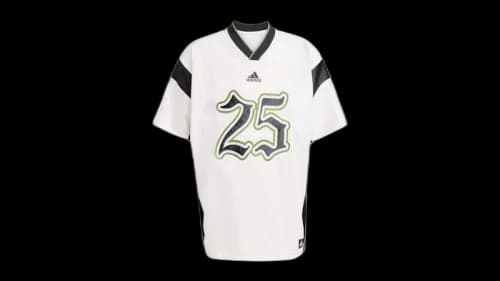 adidas Logo Jersey Cloud White Black