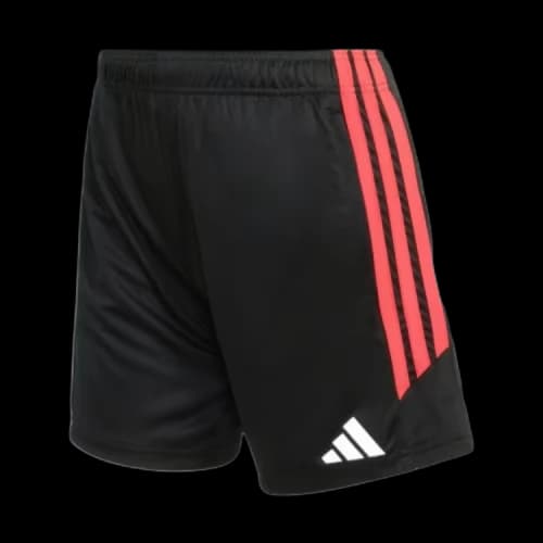 Adidas Soccer Bottoms Women's Black/Semi Transparent Red Moderate