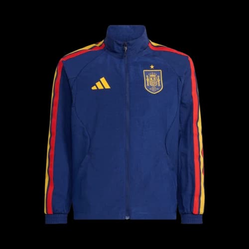 Adidas Spain Home Anthem Jacket GS 'Dark Blue'