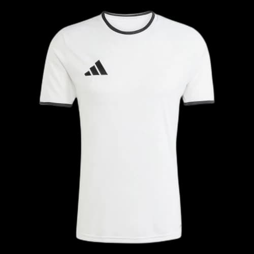 Adidas Soccer Jerseys Men's White/Black Moderate Straight Fit