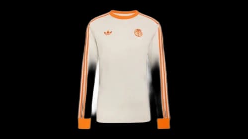 adidas FC Bayern L/S T-Shirt Beige