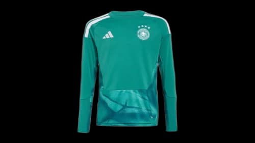 adidas Kids Germany 26 Home Replica Goalkeeper L/S Jersey Active Green
