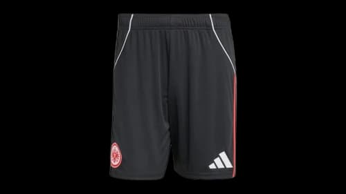 adidas Eintracht Frankfurt 25/26 Home Shorts Black