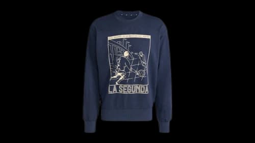 adidas Real Madrid Heritage Crew Sweatshirt Legend Ink