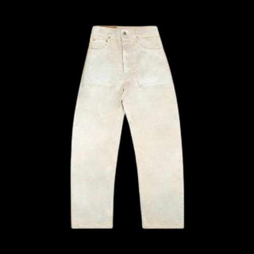 Helmut Lang Shiny Factory Jeans 'White'