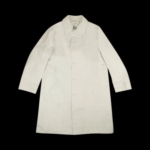 Helmut Lang Chalk Rain Mac Jacket 'White'