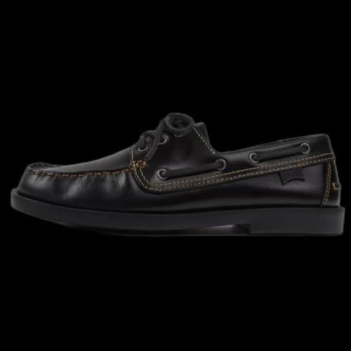 Camper Don Leather Loafers Black