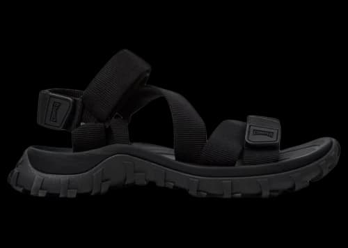 Camper Drift Trail Recycled PET Sandal Black