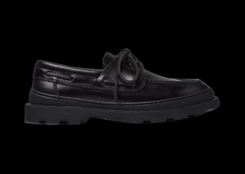 Camper Brutus Moccasin Loafers Black