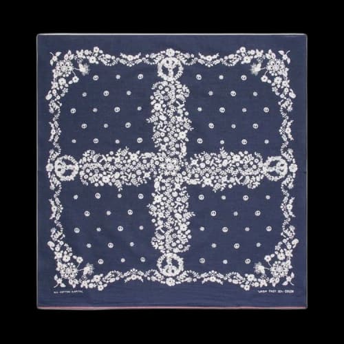 Kapital Fastcolor Selvedge Bandana 'Navy'